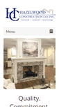 Mobile Screenshot of hazelwoodconst.com